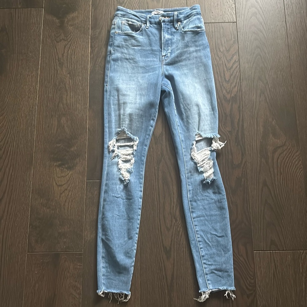 Good American Good Waist jeans